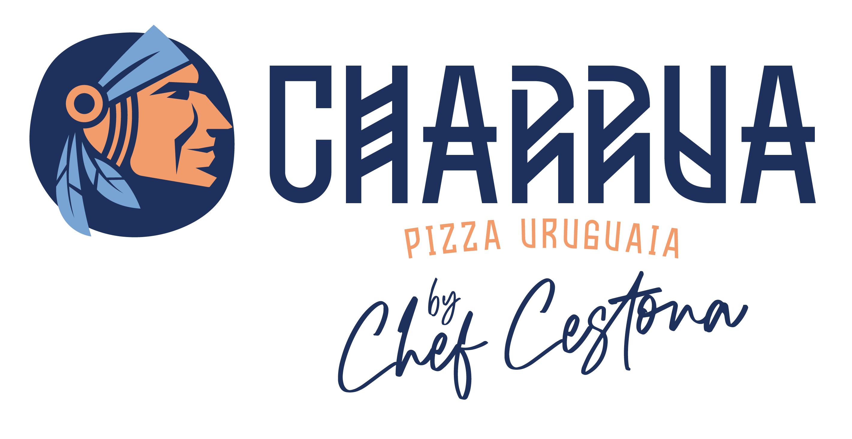 Logo Charrua Pizza Uruguaya